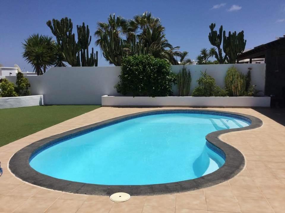 Villa Splendid Casa Nostra, private heated pool, Wifi, garden Playa Blanca  Esterno foto